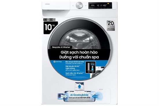 Hình ảnh của Máy giặt Samsung AI EcoBubble Inverter 10 kg WW10DG6U34LESV
