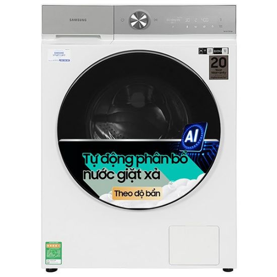 Hình ảnh của Máy giặt sấy Samsung Bespoke AI Inverter giặt 12 kg – sấy 8 kg WD12BB944DGHSV