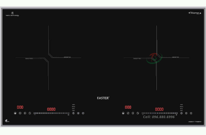 Hình ảnh của Bếp từ Faster 2 vùng nấu FS 888Nano
