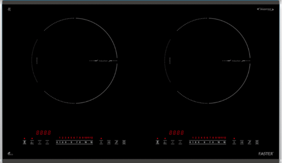 Hình ảnh của Bếp từ 2 vùng nấu Faster FS 835I Pro