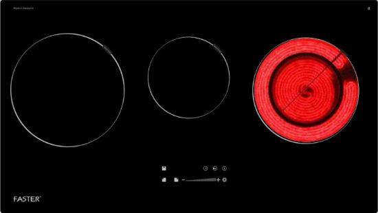 Hình ảnh của Bếp từ hồng ngoại 3 vùng nấu Inverter Faster FS 713HI
