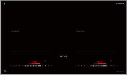 Hình ảnh của Bếp từ 2 vùng nấu Faster Inverter FS 755I Pro