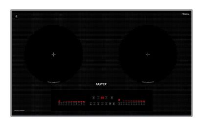 Hình ảnh của Bếp từ 2 vùng nấu Faster FS 828I âm tủ