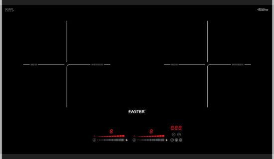 Hình ảnh của Bếp từ 2 vùng nấu Inverter Faster FS 988I