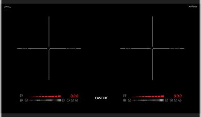 Hình ảnh của Bếp từ 2 vùng nấu Inverter Faster FS 986I